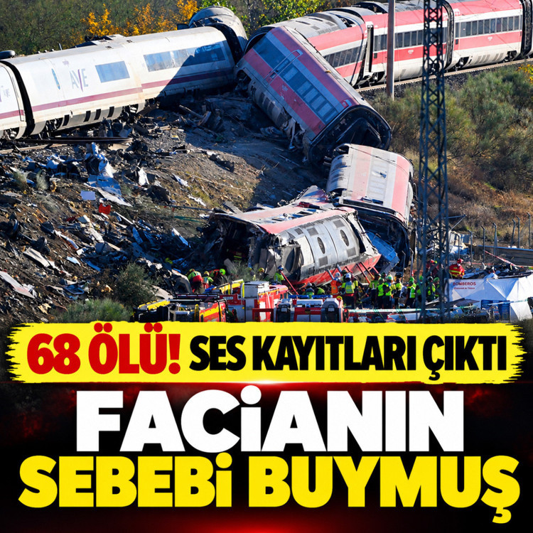 İspanya'daki tren kazasında ses kayıtları ortaya çıktı! İşte felaketi getiren talimat