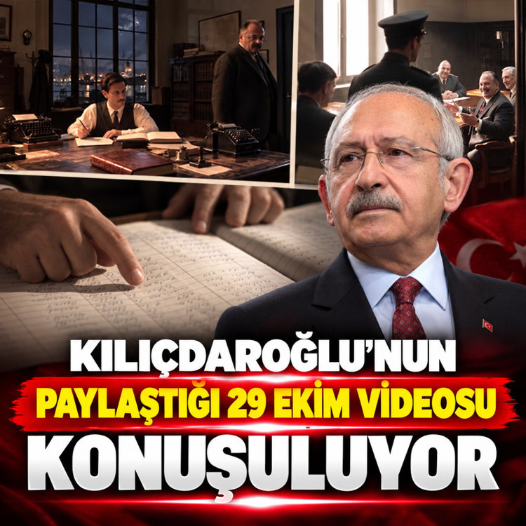 Kılıçdaroğlu'ndan 29 Ekim mesajında yayınladığı video dikkat çekti 1933 yılında yaşanan olay