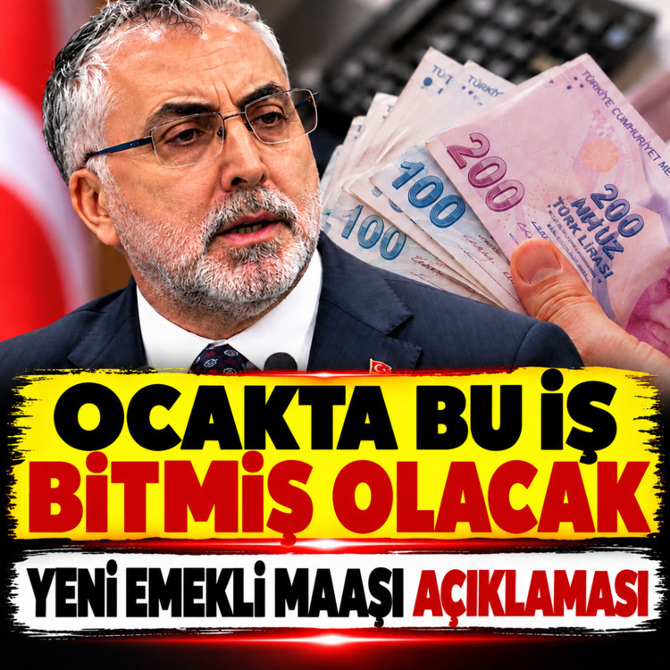 Vedat Işıkhan'dan yeni emekli maaşı açıklaması: Ocakta bu iş bitmiş olacak