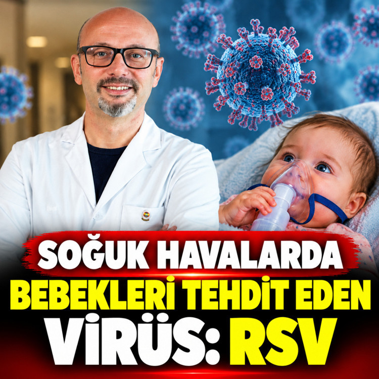 Soğuk havalarda bebekleri tehdit eden virüs: RSV