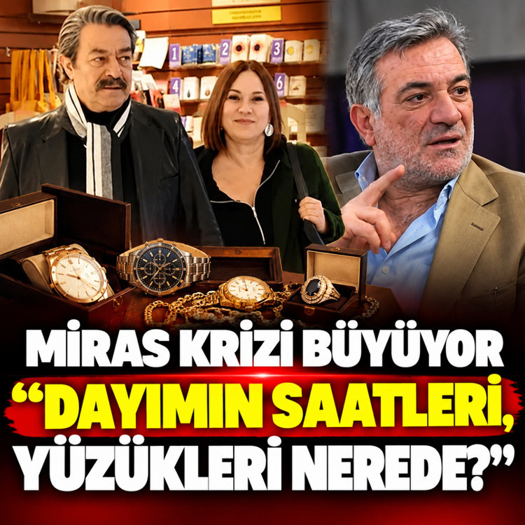 Levent İnanır'dan Jülide Kural'a çok sert tepki: "Dayımın saatleri, yüzükleri nerede?"