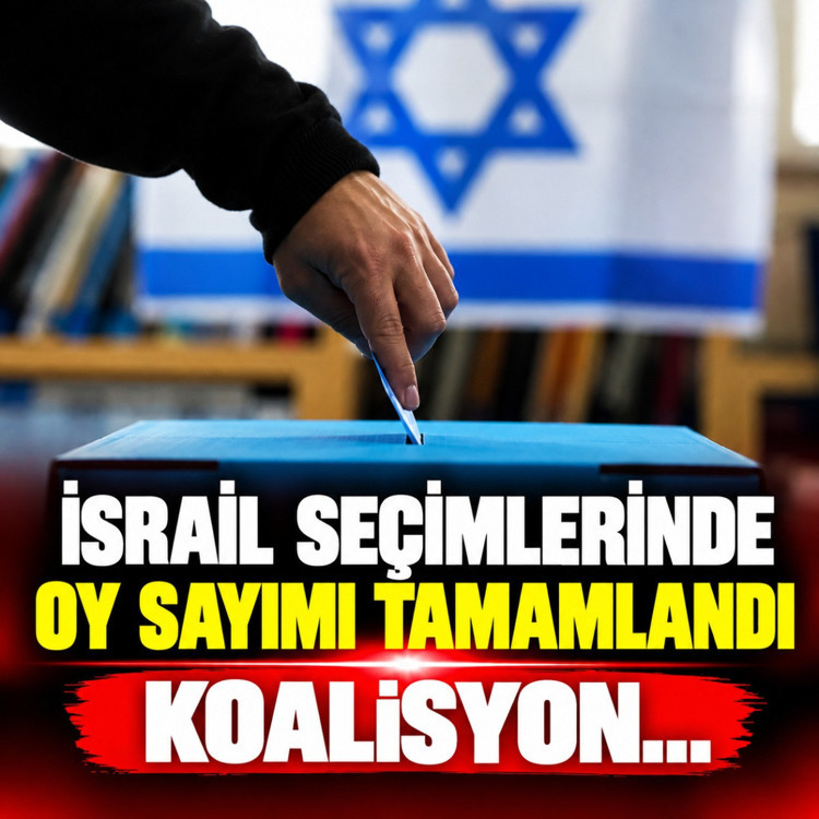 İsrail seçimlerinde sonuçlar belli oldu! Koalisyon çıkmadı
