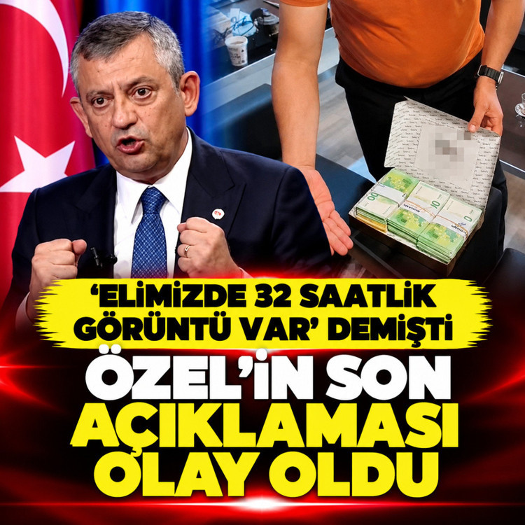 'Elimizde 32 saatlik görüntü var' demişti Özür Özel'in son açıklaması olay oldu