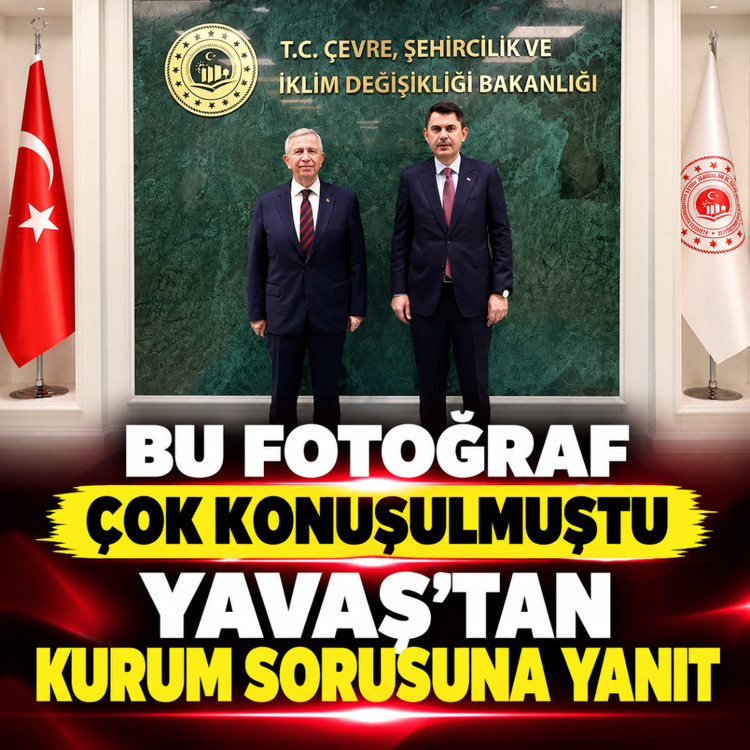 Mansur Yavaş Murat Kurum fotoğrafı çok konuşulmuştu Yavaş'tan yanıt geldi