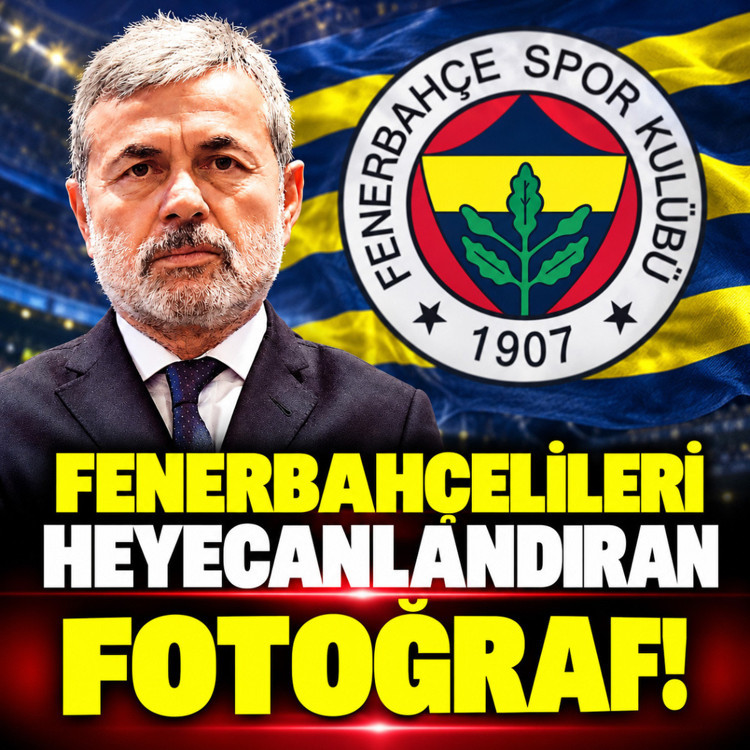 Fenerbahçelileri heyecanlandıran kare! Aykut Kocaman ve Rıdvan Dilmen bir arada