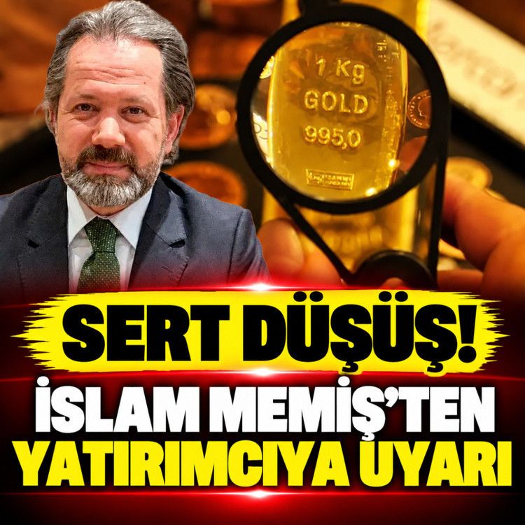 Altın fiyatlarında sert düşüş! İslam Memiş yatırımcıyı uyardı! Altını olan ne yapmalı?
