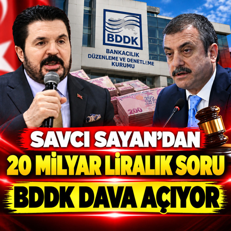 Savcı Sayan'dan BDDK Başkanı Şahap Kavcıoğlu'na fon soruları BDDK'dan iddialara yanıt
