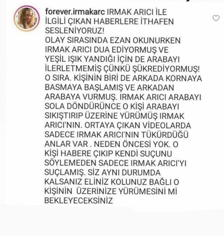 Trafikte tartıştığı adamın yüzüne tüküren Irmak Arıcı 'yeşil ışıkta dua ediyormuş' - Resim: 3