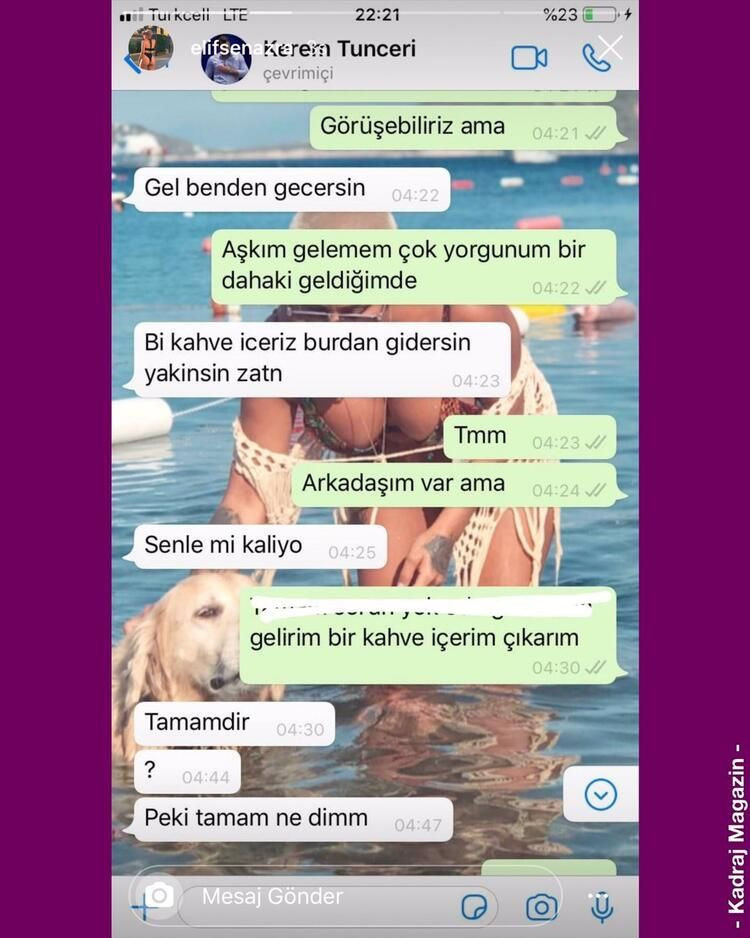 Mesajları ifşa davasında yeni gelişme! Kerem Tunceri Elif Şen Azra'yı affetmedi: 'Alkollüydüm' dedi ama... - Resim: 3