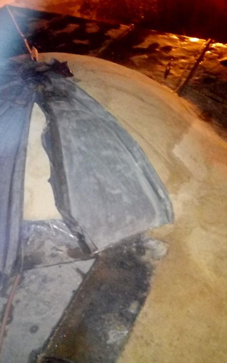 Kütahya'da tarihi camideki levhaları çalarken suçüstü yakalandılar - Resim: 1