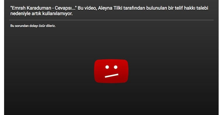 Aleyna Tilki'nin şarkısı Youtube'den kaldırıldı - Resim: 3