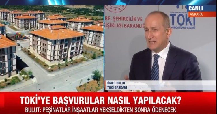 TOKİ Başkanı Ömer Bulut tek tek açıkladı: TOKİ sosyal konut projesi başvurusu nasıl yapılır, peşinatı ne kadar? - Resim: 1