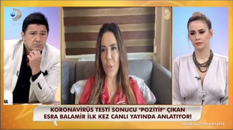 Esra Balamir koronavirüs hastalığını Kanal D'de anlattı belirtileri bakın ne olmuş - Resim: 4
