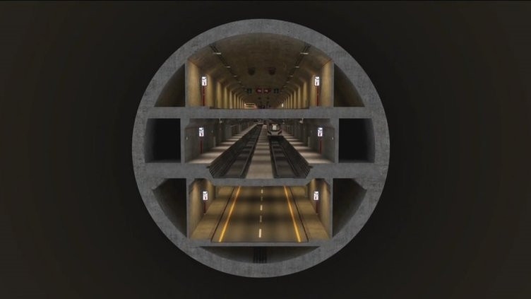 3 katlı İstanbul tüneli nereden geçiyor işte şanslı ilçeler - Resim: 1