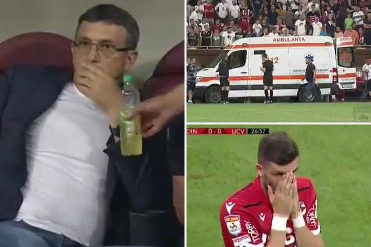 Dinamo Bükreş'in hocası kulübede kalp krizi geçirdi yürekler ağza geldi - Resim: 1