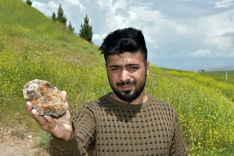 Bulduğu Meteor parçasını satıp işini büyütecek - Resim: 1