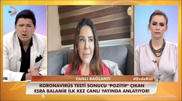 Esra Balamir koronavirüs hastalığını Kanal D'de anlattı belirtileri bakın ne olmuş - Resim: 2