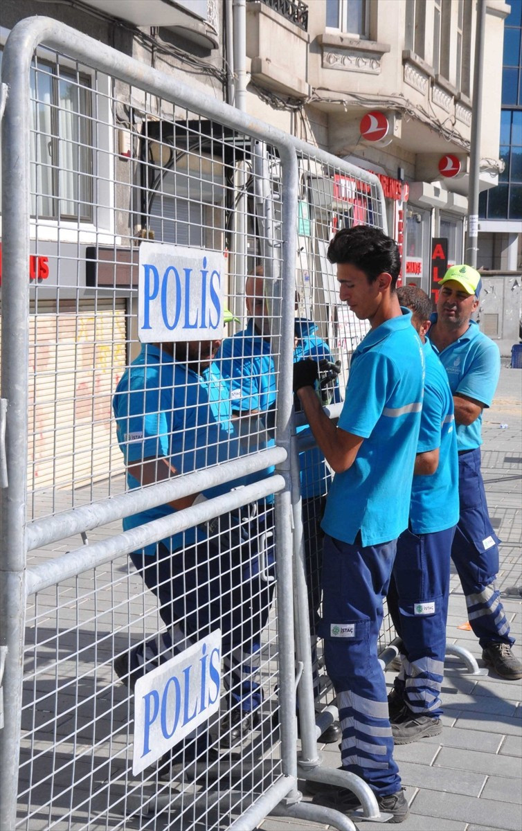 Taksim CHP mitingi için hazır! Dikkat çeken detay - Resim: 3