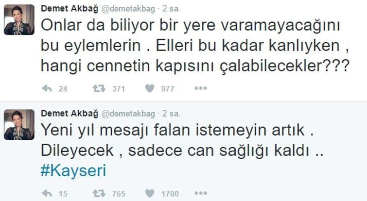 Kayseri saldırısına ünlüler ve siyasilerden öfke yağdı - Resim: 4