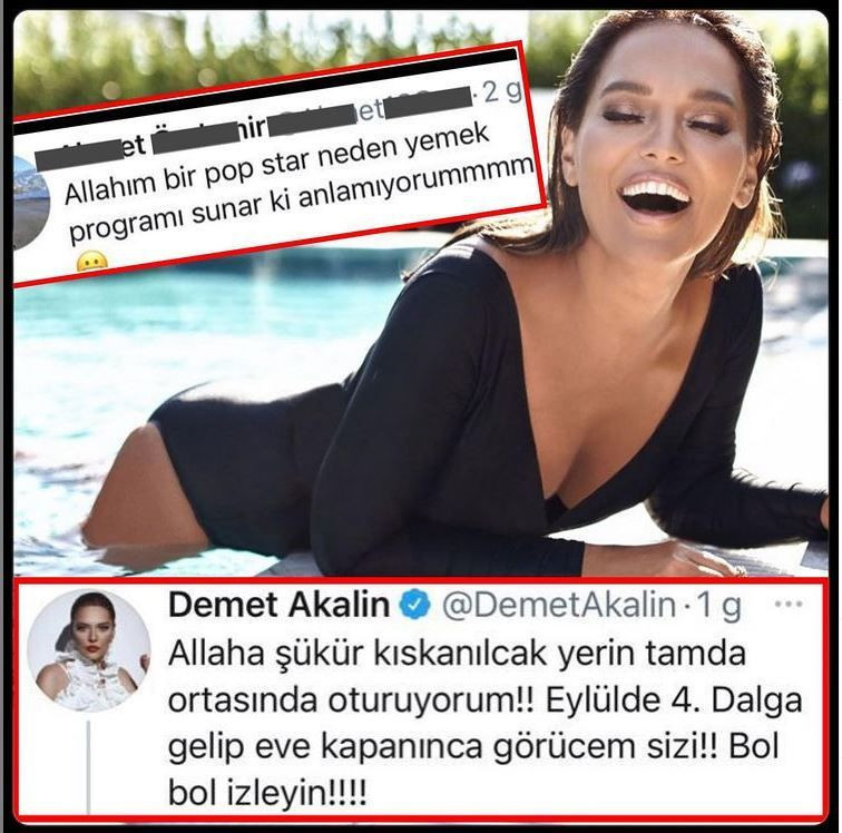 Demet Akalın'dan 'Gelinim Mutfakta'yı ti'ye alanlara cevap: 4. dalga geldiğinde evde izlersin... - Resim: 3
