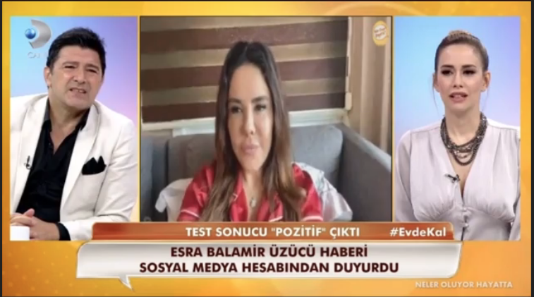 Esra Balamir koronavirüs hastalığını Kanal D'de anlattı belirtileri bakın ne olmuş - Resim: 1