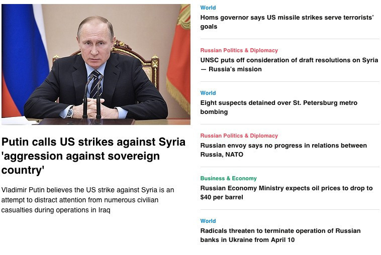 ABD Suriye'yi vurdu Rus basını olayı böyle duyurdu - Resim: 3