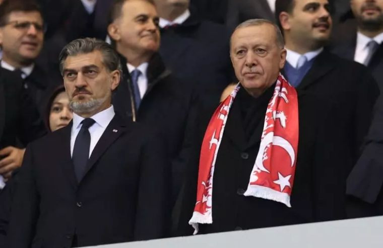 Türkiye - Gürcistan maçında anlamlı gece! Görsel şölen - Resim: 2