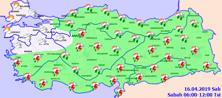 Meteorolojiden 6 il için kuvvetli yağış uyarısı - Resim: 2
