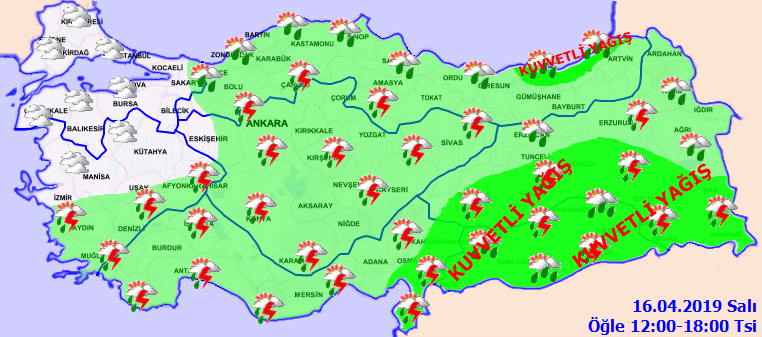 Meteorolojiden 6 il için kuvvetli yağış uyarısı - Resim: 3