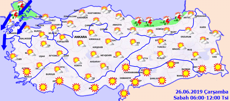 Meteorolojiden Trakya'ya güneş çarpması uyarısı - Resim: 2