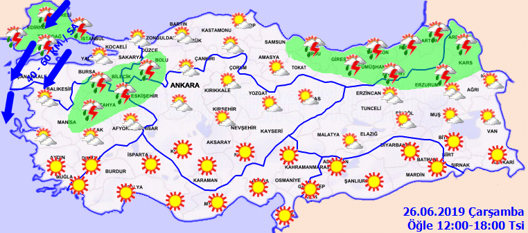 Meteorolojiden Trakya'ya güneş çarpması uyarısı - Resim: 3