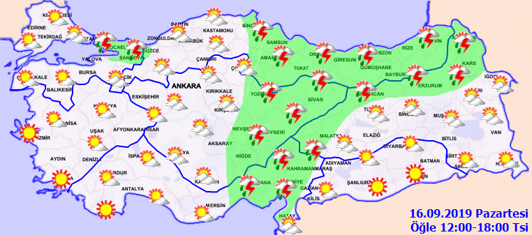 Meteoroloji uyardı Sağanak yağış geliyor - Resim: 3