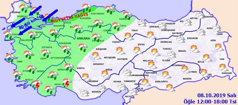 İstanbul'da kuvvetli yağış bekleniyor - Resim: 3