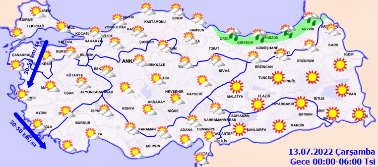 Bayramdan sonra hava nasıl olacak? Meteoroloji'den birçok ile yağış uyarısı: İstanbul, Ankara, Eskişehir... - Resim: 4