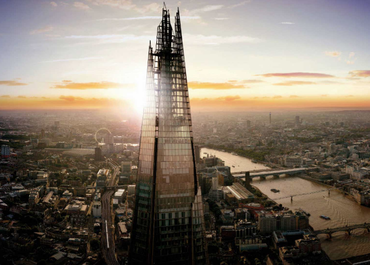Londra'nın en yükseği olan Shard gökdeleninin tepesinde bakanlar gözlerine inanamadı - Resim: 4