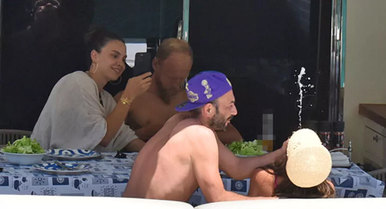 Aralarındaki buzları erittiler! Bensu Soral ve Hakan Baş tatilde aşka geldi - Resim: 4