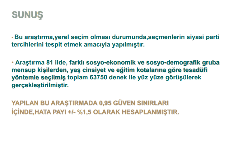 İşte son yerel seçim anketi - Resim: 1