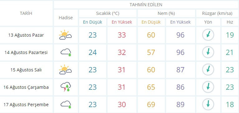 İstanbul hava durumu MGM 5 günlük tahmin fena geliyor! - Resim: 2
