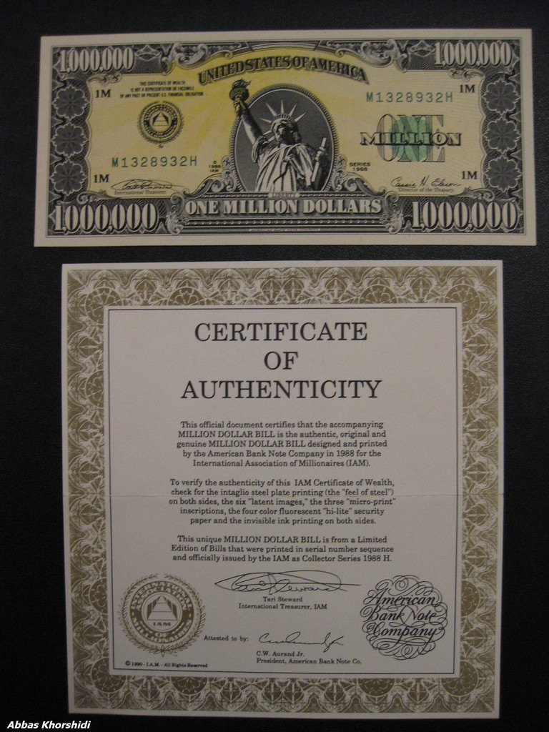 Bir milyon dolarlık banknot polisi bile şaşırttı - Resim: 1