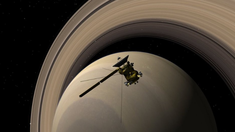 Cassini'nin ölüm dalışı başladı son öpücük kaydedilecek - Resim: 1