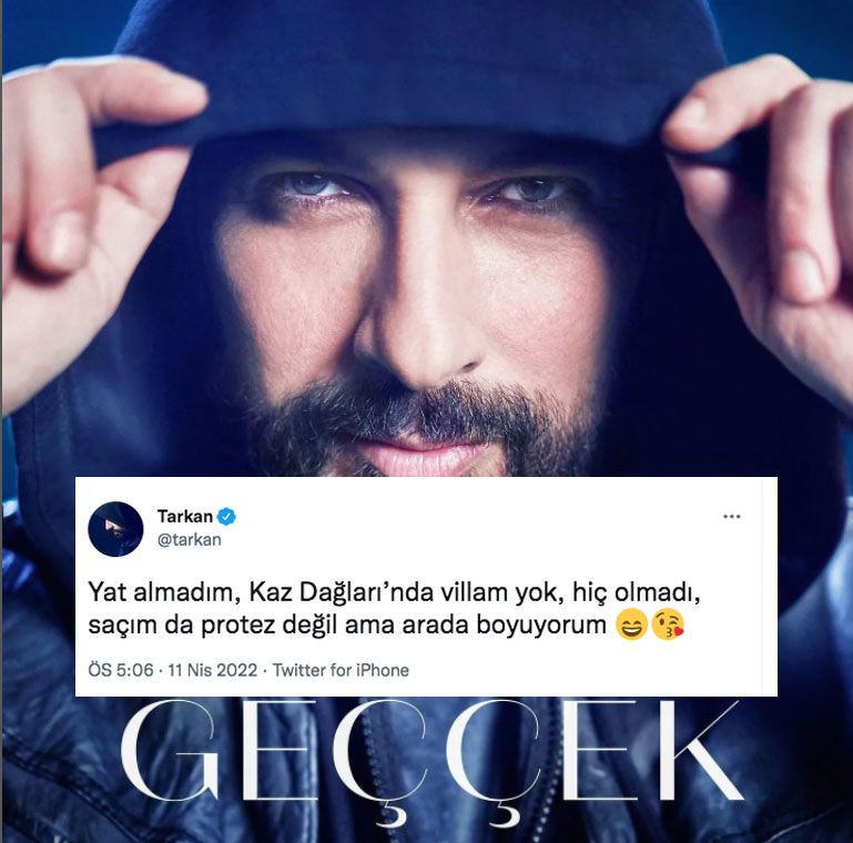 Tarkan 'yatım yok saçım boyalı' dedi Cem Yılmaz 'yatım da var saçım da' yanıtıyla espriyi patlattı - Resim: 3