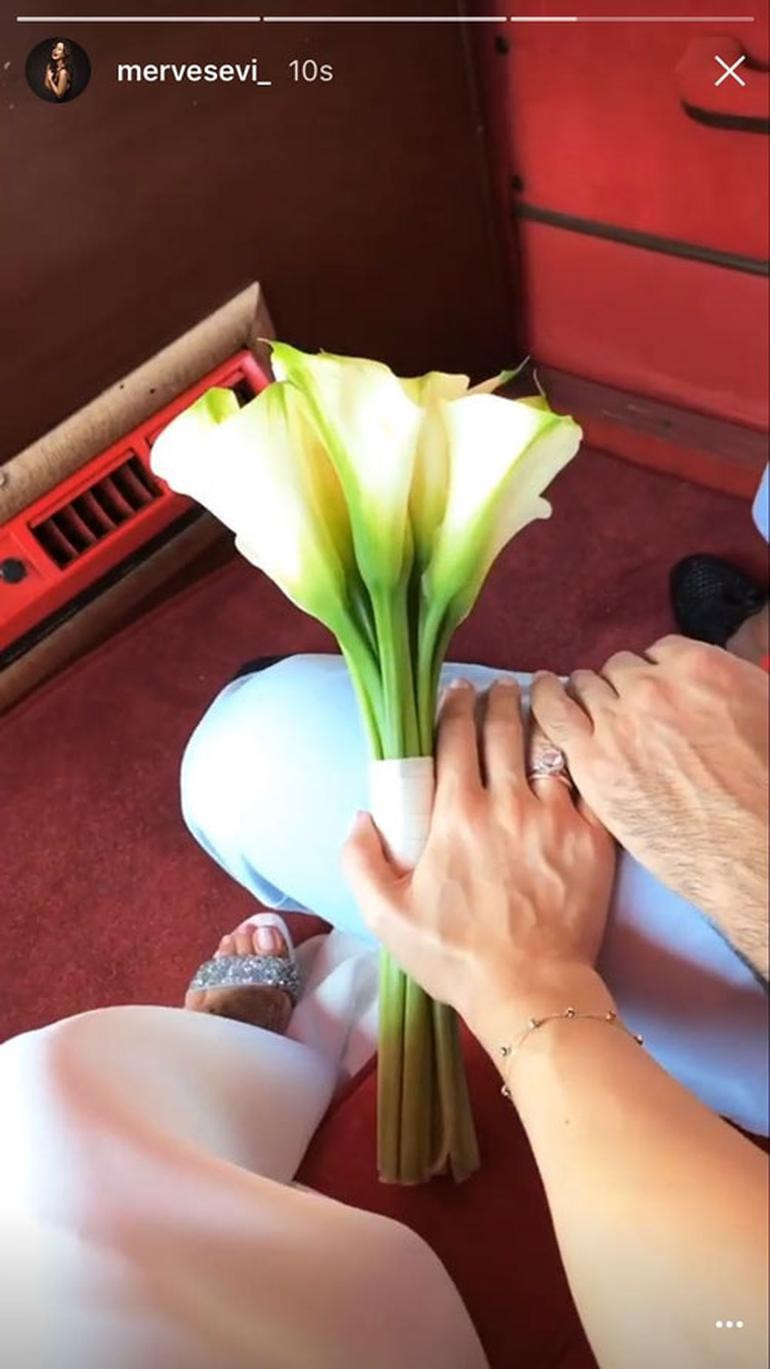 Merve Sevi ve Çalkan Algün evlendi - Resim: 2