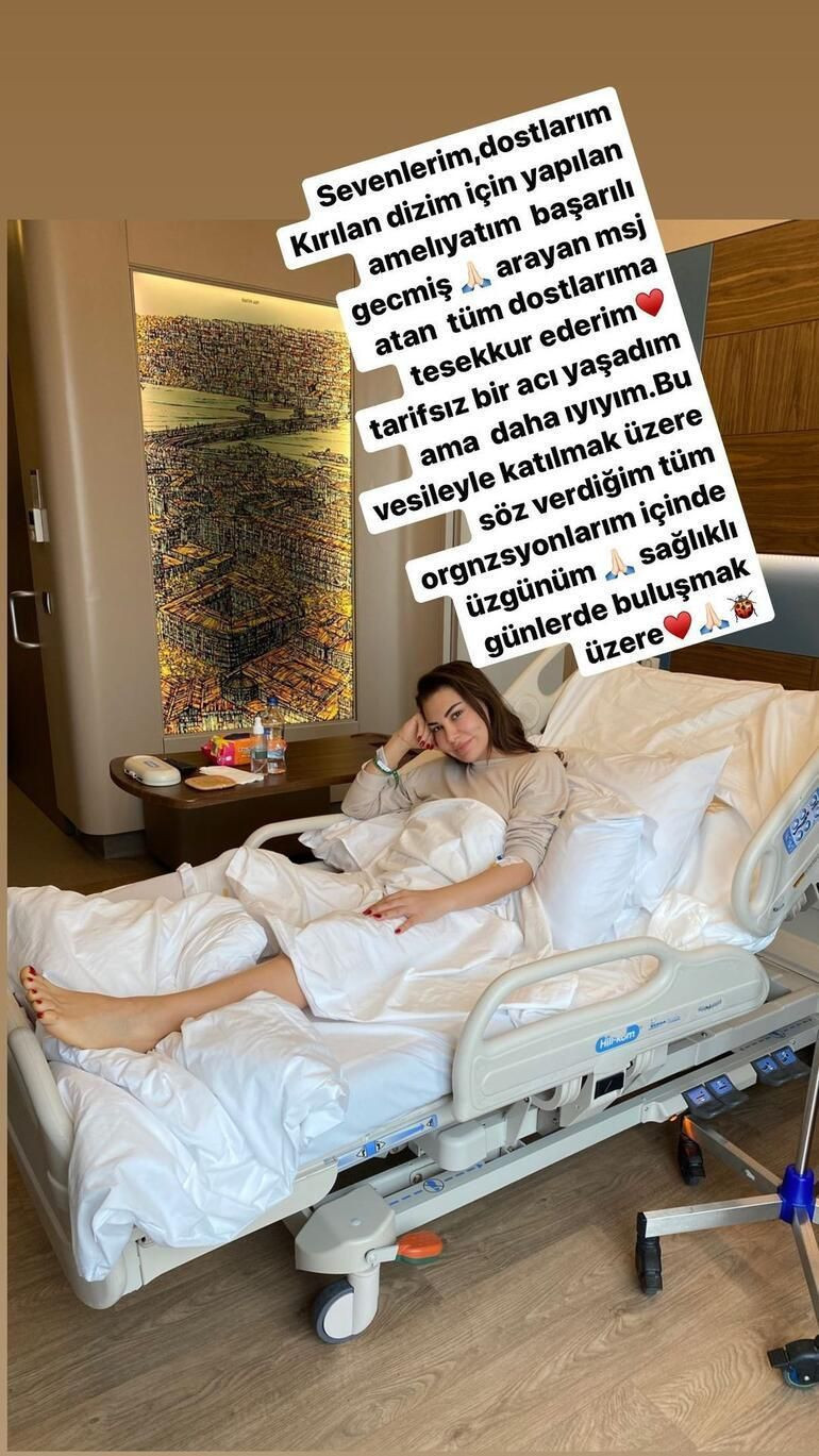 Ebru Yaşar dizini kırdı ameliyata alındı işte son durumu - Resim: 4