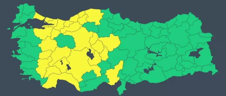27 şehirde alarm verildi! Meteoroloji'den yeni hava durumu raporu!İstanbul, Ankara, İstanbul, Bursa... - Resim: 3