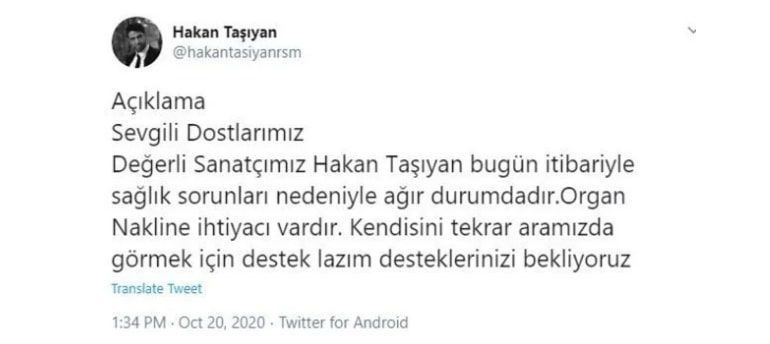 Hakan Taşıyan'ın son hali herkesi üzmüştü müjdeli haberi Işın Karaca verdi - Resim: 4