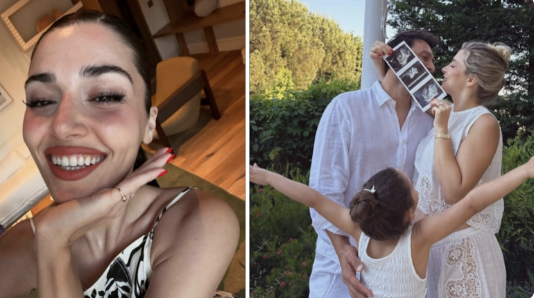 Hande Erçel yeniden teyze oluyor! İlk yorumu dikkat çekti - Resim: 1