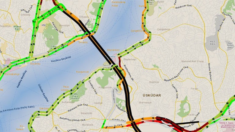 İstanbul uyumadı Boğaziçi Köprüsü'nden müthiş kareler - Resim: 1