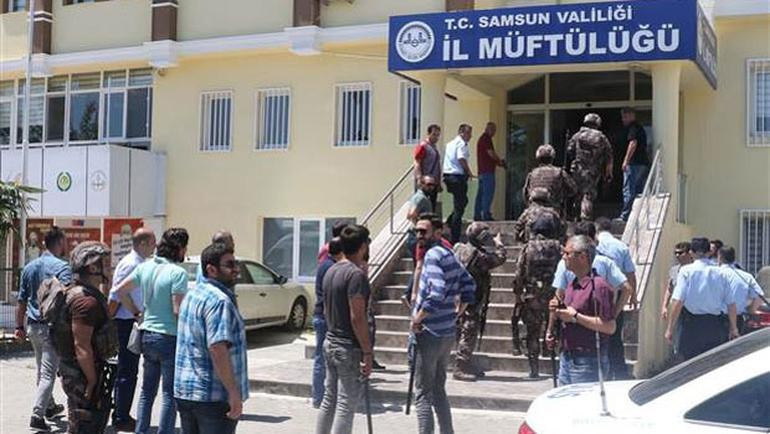 Baltalı saldırgan müftülüğü bastı dehşet dakikalar - Resim: 4