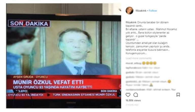 Filiz Akın Münir Özkul'un acısına dayanamadı - Resim: 2