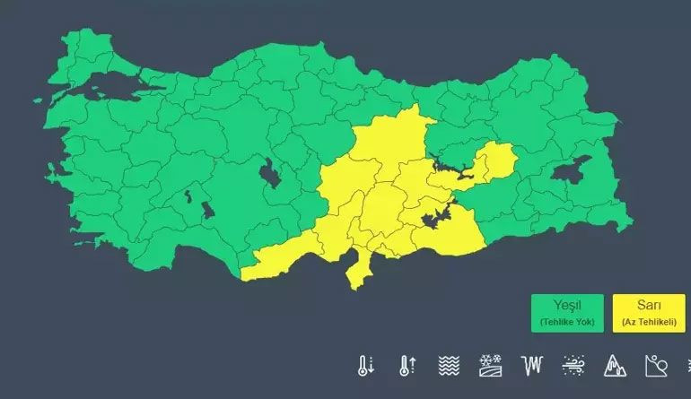 14 il için sarı kodlu alarm! Bu tarihe dikkat sıcaklıklar aniden düşecek, donacağız! - Resim: 1